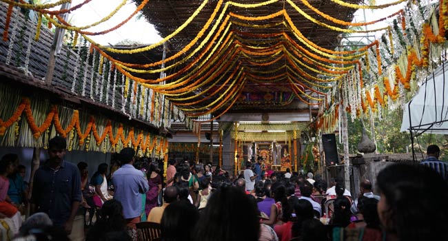 Temple and Festival Photos of Vishnu Maya Temple Thrissur